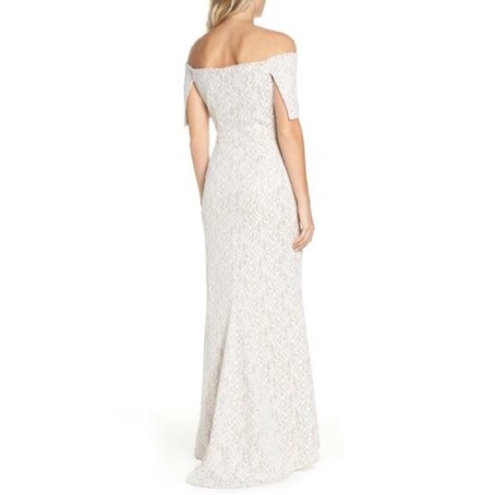Vince Camuto Formal Lace Gown - Picture 3 of 5